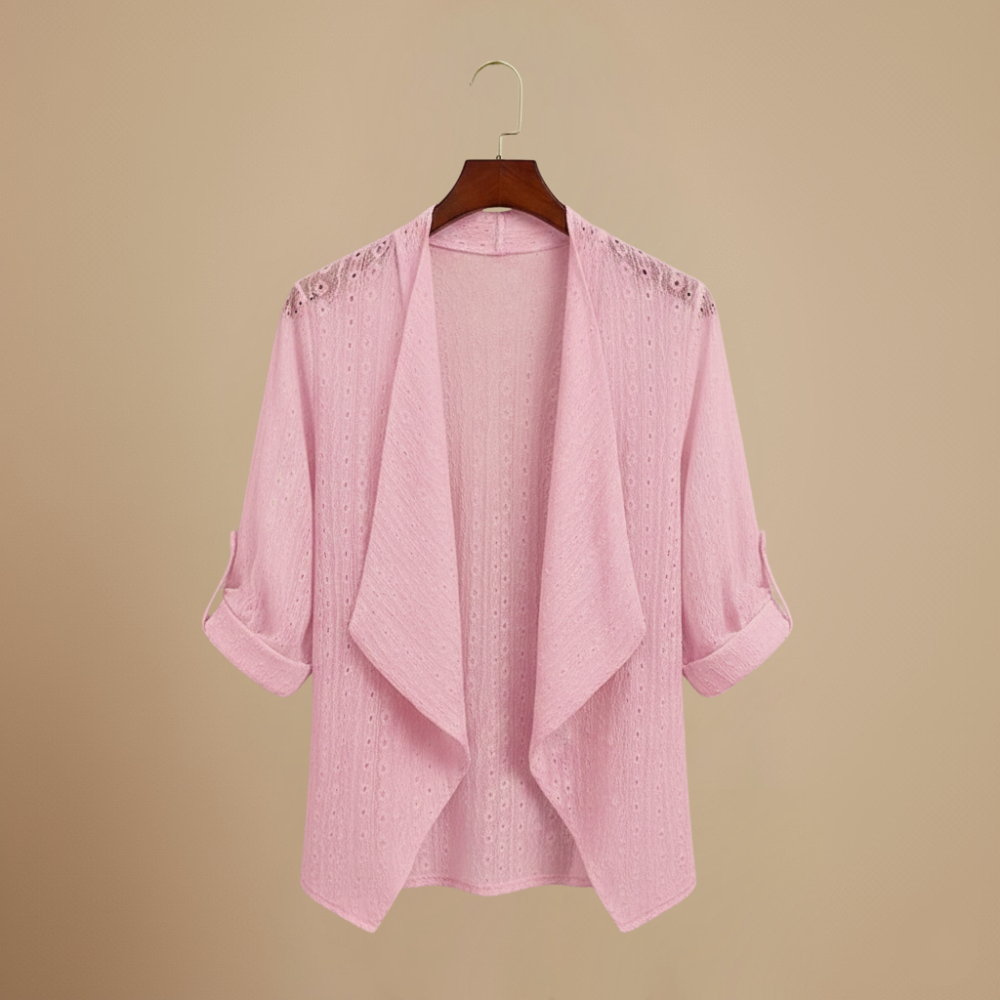 Women's long sleeve lightweight cardigan Fashion Grand