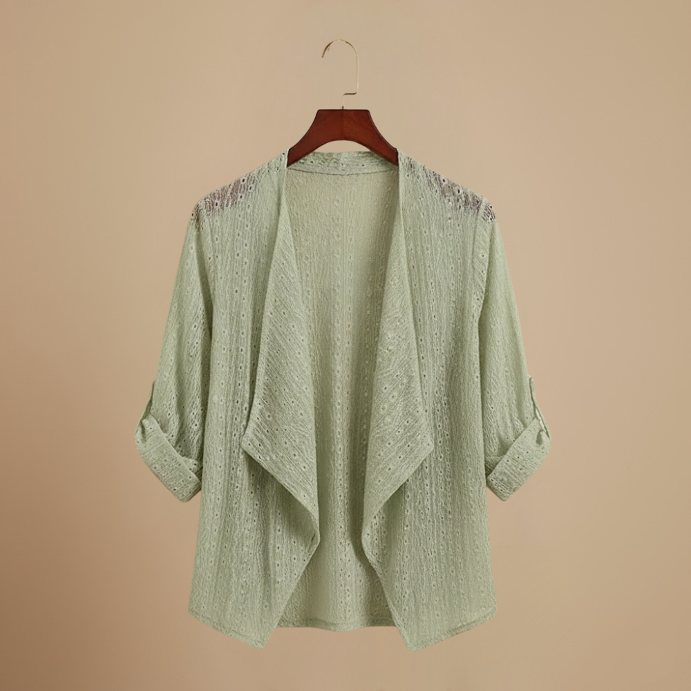 Women's long sleeve lightweight cardigan Fashion Grand