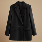 Women's Light Coloured Vintage Notched Lapel Blazer Fashion Grand