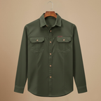 Tactical Cargo Loose Long Sleeve Shirt Fashion Grand