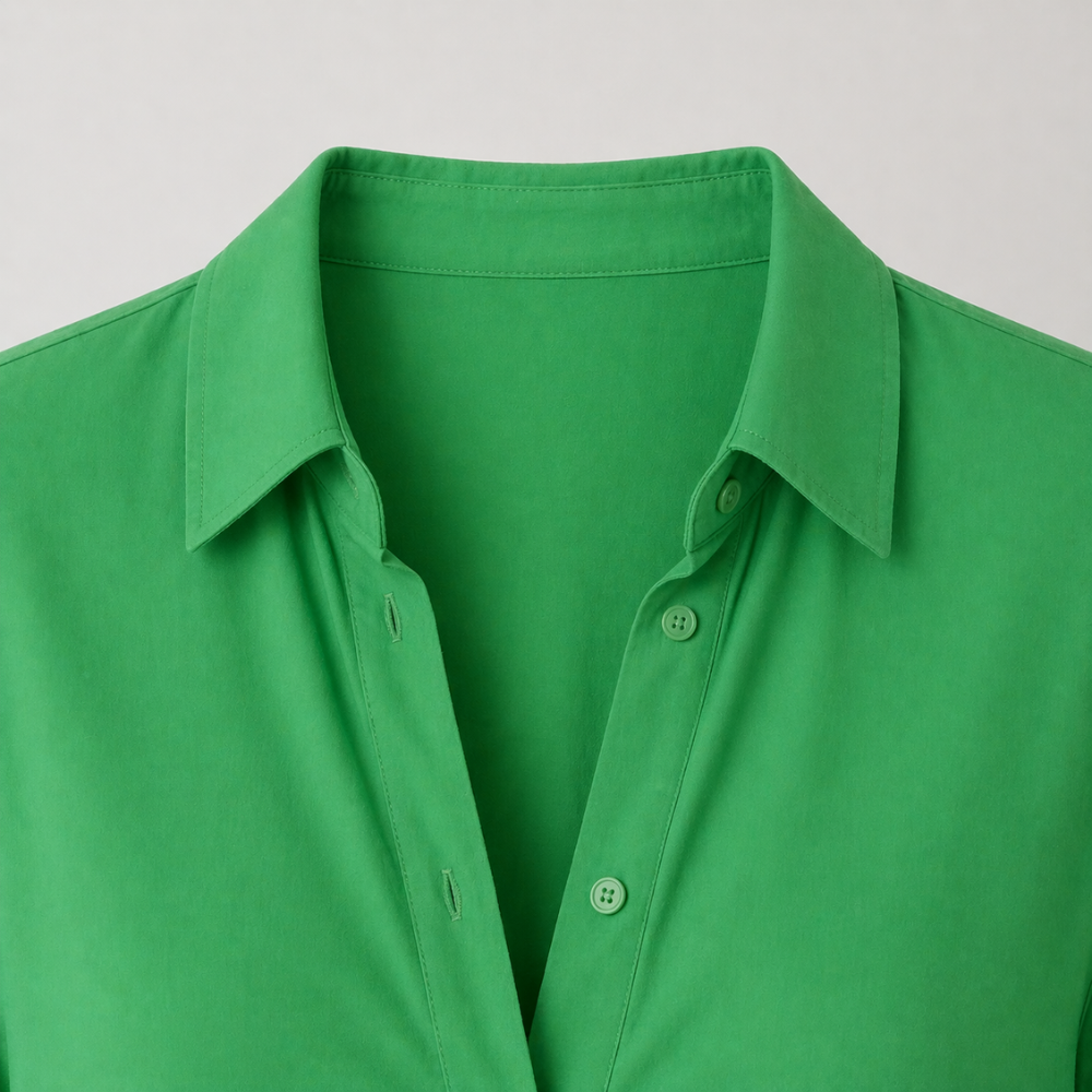 Women’s casual button-down long sleeve blouse Fashion Grand