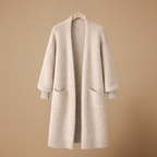 Long Knitted Cardigan Sweater With Pockets Fashion Grand
