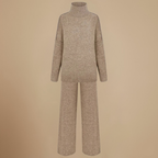 Women’s chunky knit two piece set Fashion Grand