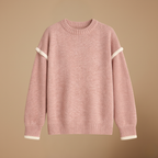 Women’s casual knit Loose round-neck pullover jumper Fashion Grand