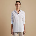 V-Neck Long Sleeve Button Blouse Fashion Grand