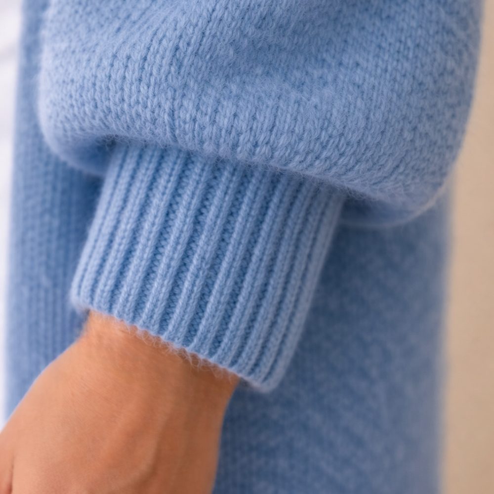 Long Knitted Cardigan Sweater With Pockets Fashion Grand