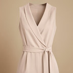 Women's Elegant Sleeveless Wrap Jumpsuit Fashion Grand