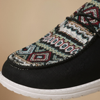 Women's casual patterned slip-on loafers Fashion Grand