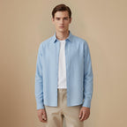 Men’s Linen Collar Shirt Fashion Grand