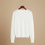 Slim Fit Long Sleeve Pullover Knitwear Top Fashion Grand
