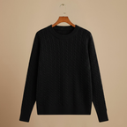 Women’s round neck long sleeve knit sweater Fashion Grand