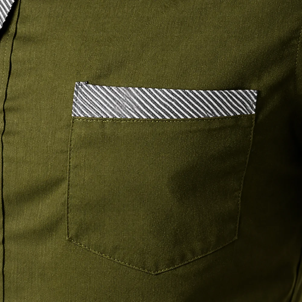 Men’s slim fit long sleeve shirt for casual wear and refined style Fashion Grand