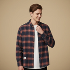 Men's Classic Plaid Button Down Shirt Fashion Grand