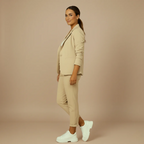 Women's Office Blazer Jogging Trousers Set Fashion Grand